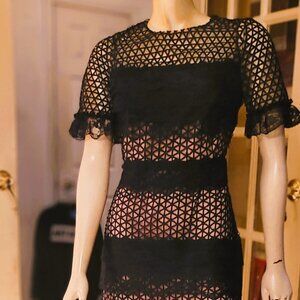 BADGLEY MISCHKA MIDI DRESS